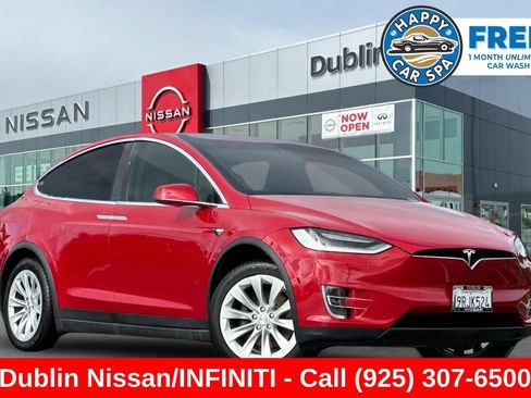 Used 2021 Tesla Model X Long Range AWD/4WD image 1