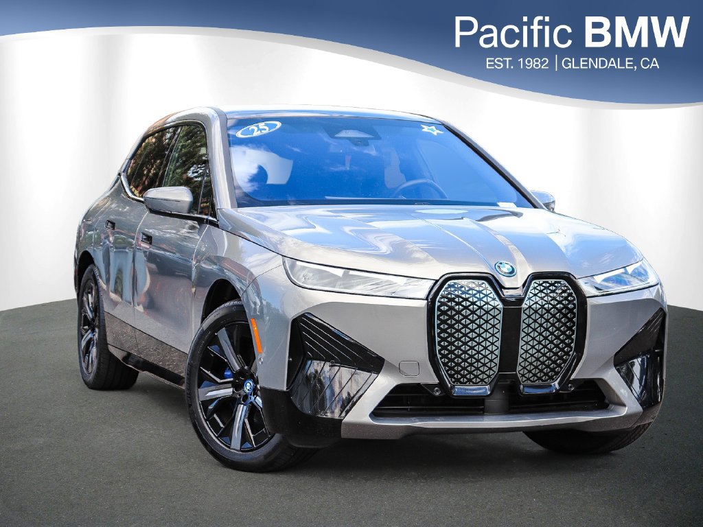 Certified 2025 BMW iX xDrive50 w/ Sport Package AWD/4WD image 1