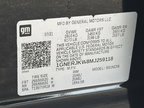 Used 2021 Chevrolet Traverse RS FWD image 33