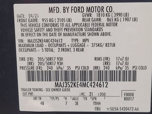 Used 2021 Ford EcoSport Titanium image 33