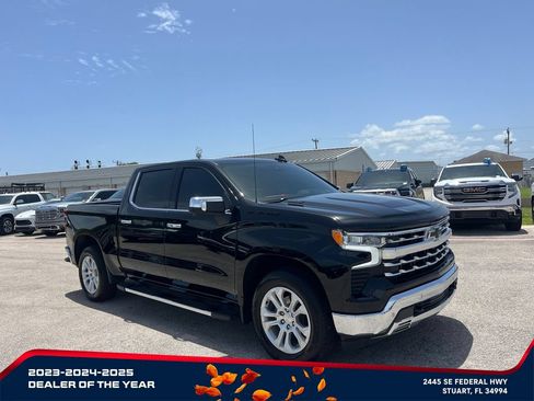 Used 2023 Chevrolet Silverado 1500 LTZ w/ LPO, Dark Essentials Package RWD image 2