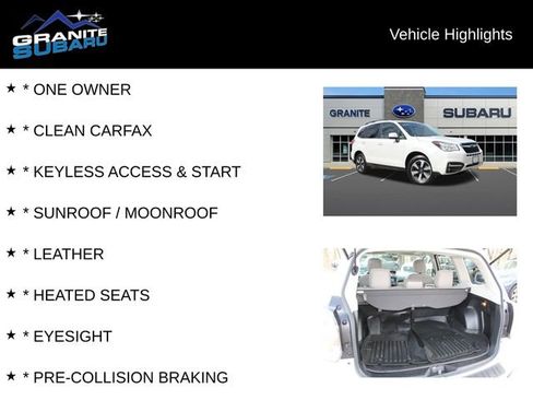 Used 2017 Subaru Forester 2.5i Limited AWD/4WD image 2