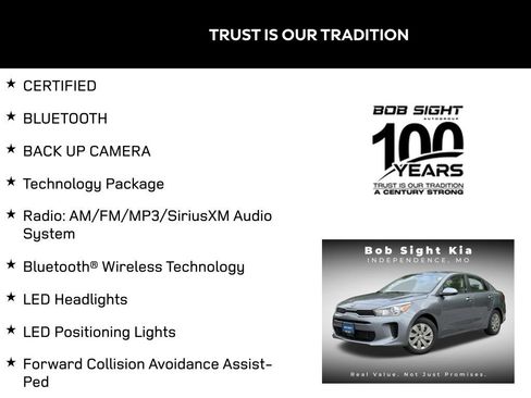 Certified 2020 Kia Rio S FWD image 2