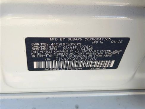 Used 2019 Subaru WRX STI Limited AWD/4WD image 27