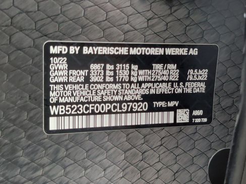 Certified 2023 BMW iX xDrive50 w/ Sport Package image 43