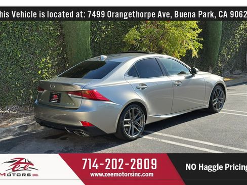 Used 2019 Lexus IS 300 F Sport w/ F Sport Package RWD image 7