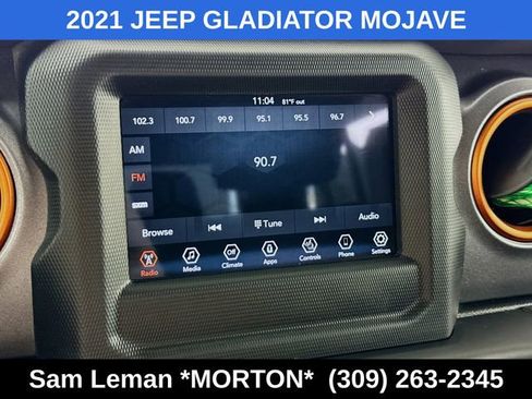 Used 2021 Jeep Gladiator Mojave w/ Cold Weather Group image 15