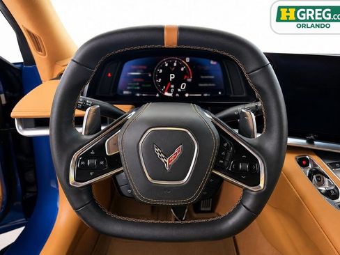 Used 2022 Chevrolet Corvette Stingray Premium Conv w/ Chrome Exterior Badge Package RWD image 11