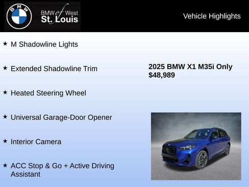 Used 2025 BMW X1 M35i w/ Premium Package image 24