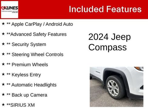 Used 2024 Jeep Compass Latitude AWD/4WD image 4