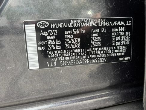 Used 2023 Hyundai Santa Fe SEL AWD/4WD image 24