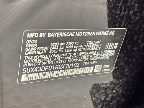 Used 2024 BMW X3 sDrive30i w/ Premium Package image 20