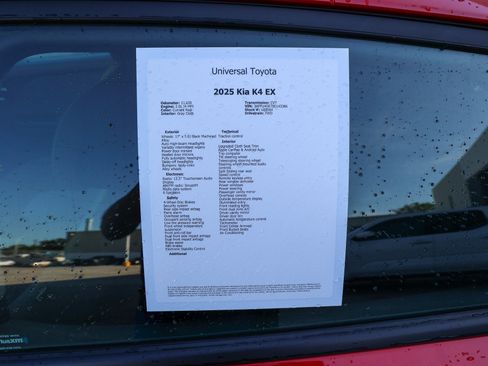 Used 2025 Kia K4 EX FWD image 41