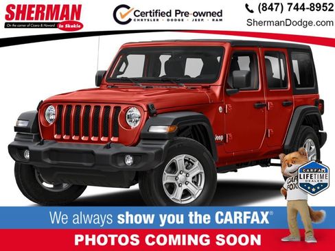 Certified 2019 Jeep Wrangler Unlimited Sport S AWD/4WD image 1