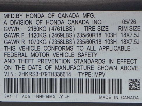 Used 2026 Honda CR-V EX-L image 30