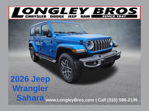 Used 2026 Jeep Wrangler Unlimited Sahara w/ Safety Group AWD/4WD image 1