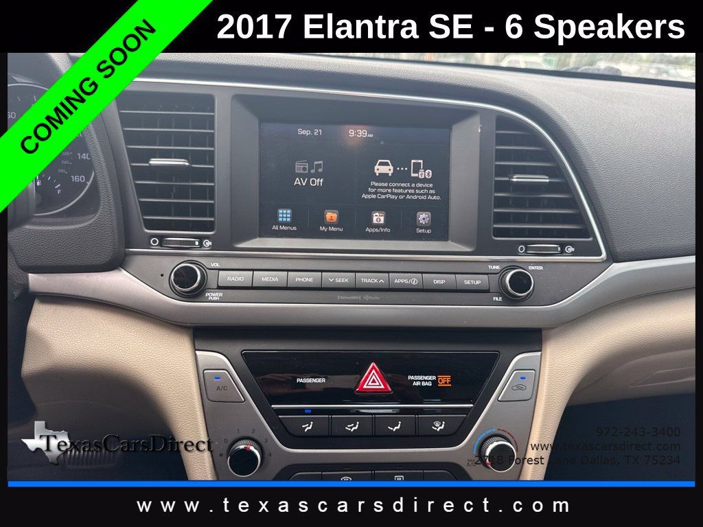 Used 2017 Hyundai Elantra SE FWD image 8
