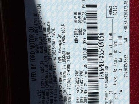 New 2025 Ford Mustang GT Premium image 23