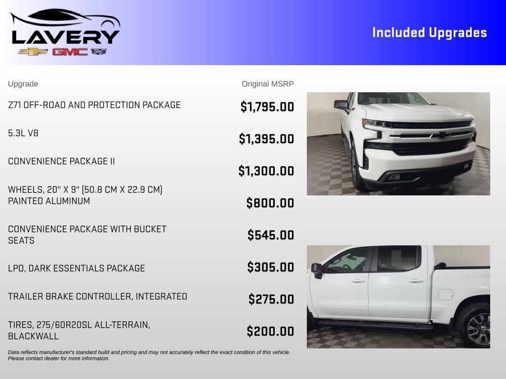 Certified 2021 Chevrolet Silverado 1500 RST AWD/4WD image 7