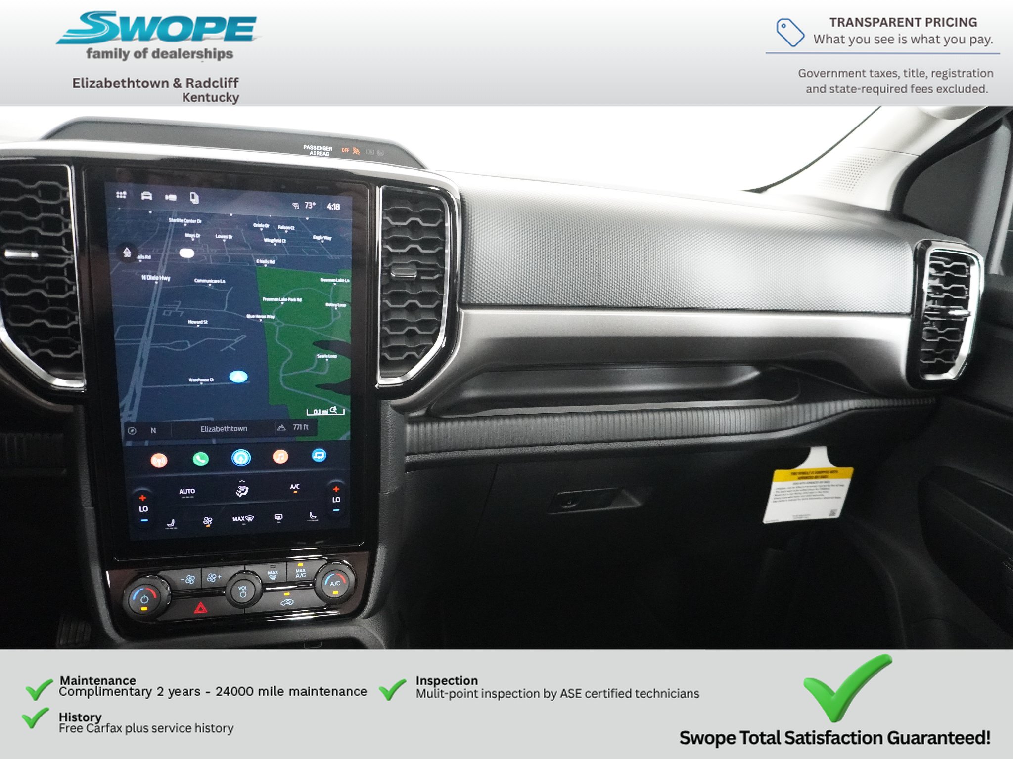 New 2026 Ford Ranger XLT w/ Equipment Group 301A High AWD/4WD image 22