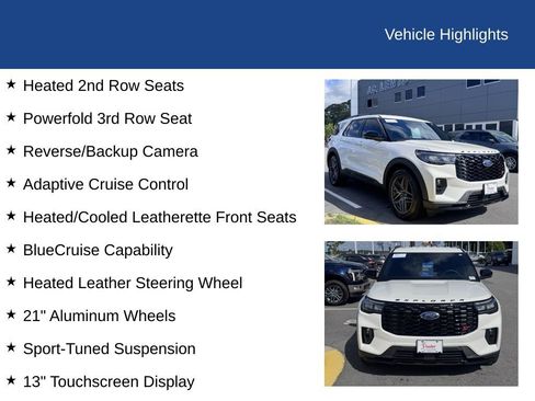 Used 2025 Ford Explorer ST RWD image 3
