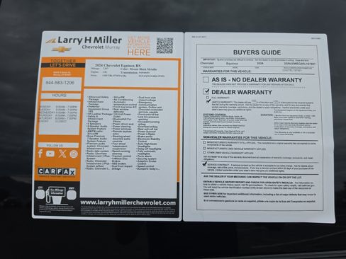 Used 2024 Chevrolet Equinox RS w/ RS Leather Package AWD/4WD image 35