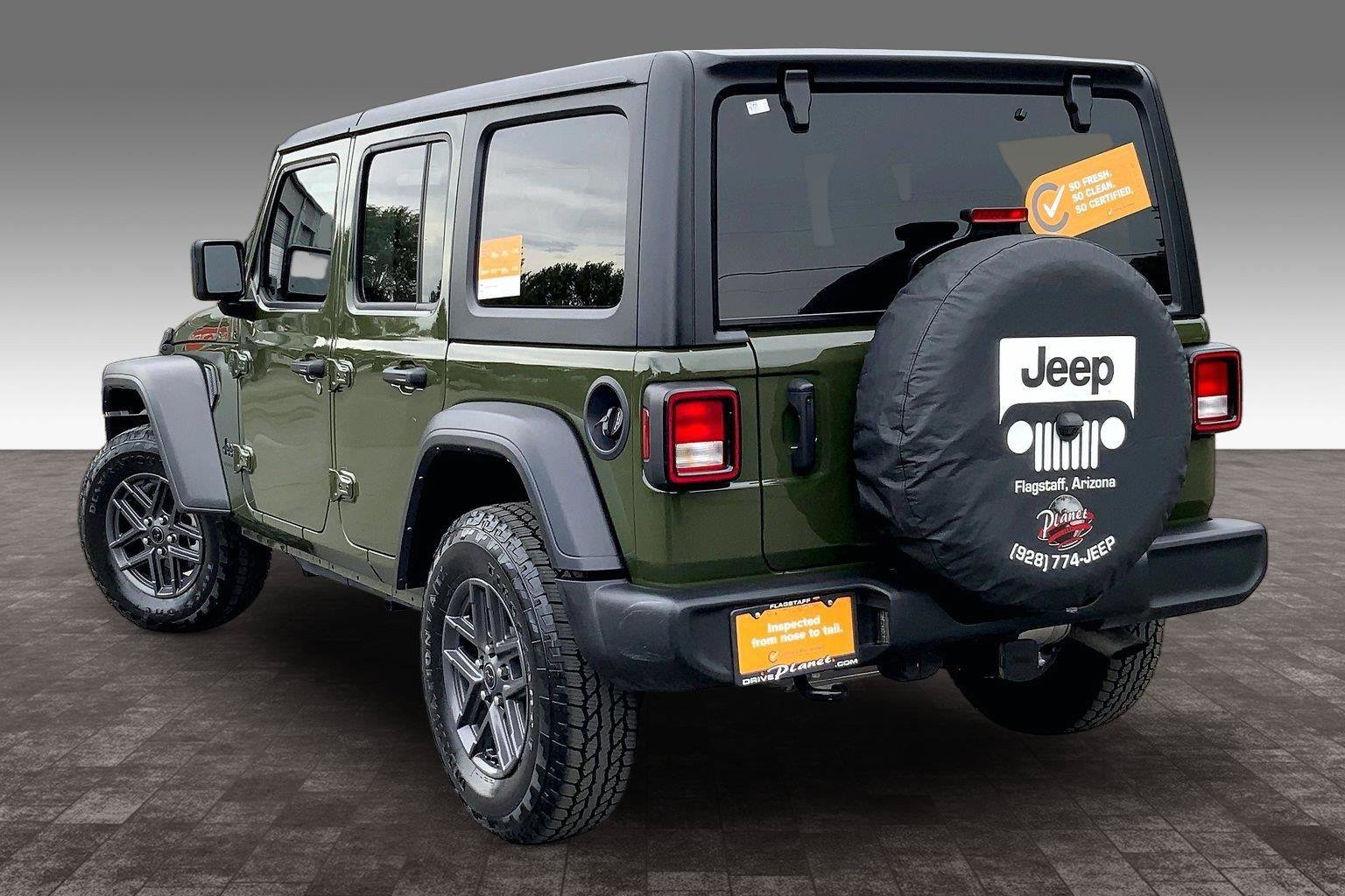 Certified 2024 Jeep Wrangler Unlimited Sport AWD/4WD image 11