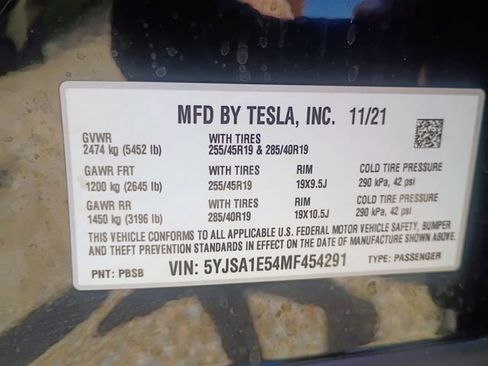 Used 2021 Tesla Model S Long Range AWD/4WD image 21