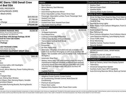 Used 2024 GMC Sierra 1500 Denali w/ Denali Reserve Package AWD/4WD image 9