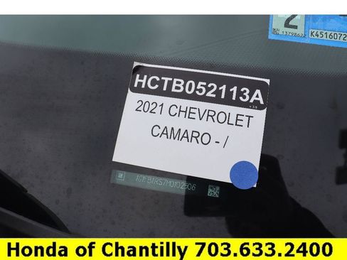 Used 2021 Chevrolet Camaro LT w/ RS Package image 28