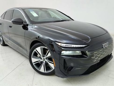 Used 2025 Audi A6 e-tron Prestige w/ Beige Warm Weather Package image 1