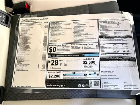 New 2026 BMW X1 xDrive28i w/ Convenience Package AWD/4WD image 19