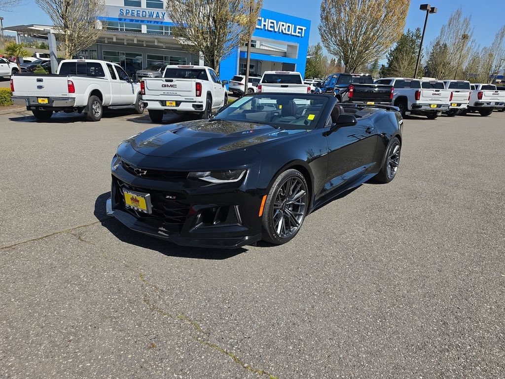 Certified 2021 Chevrolet Camaro ZL1 w/ LPO, ZL1 Protection Package RWD image 2