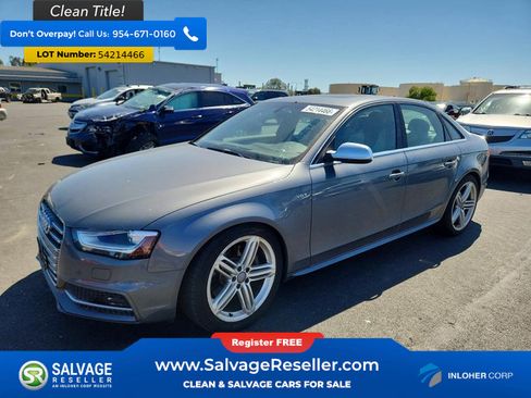 Used 2013 Audi S4 Premium Plus AWD/4WD image 1