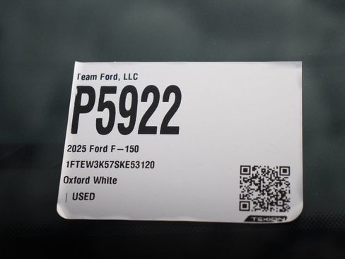 Certified 2025 Ford F150 XLT w/ Equipment Group 301A Standard RWD image 30