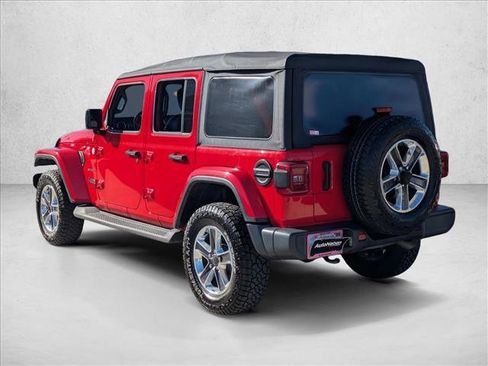 Used 2021 Jeep Wrangler Unlimited Sahara w/ LED Lighting Group image 8