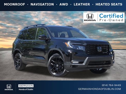 Certified 2024 Honda Passport Black Edition image 1