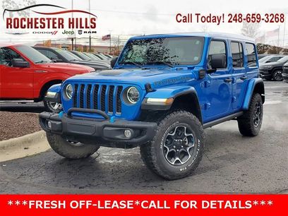 Certified 2022 Jeep Wrangler Unlimited Rubicon 4xe w/ Steel Bumper Group