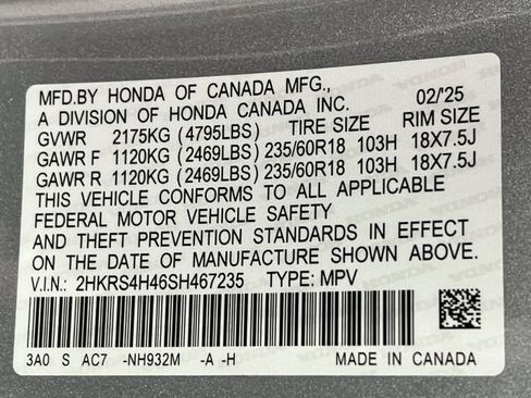 Used 2025 Honda CR-V EX image 34
