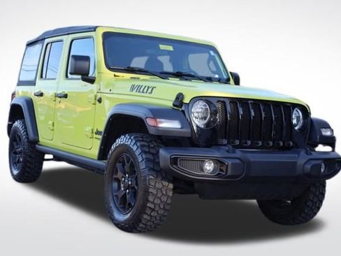 Used 2022 Jeep Wrangler Unlimited Willys image 1