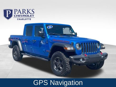 Used 2021 Jeep Gladiator Rubicon AWD/4WD image 1