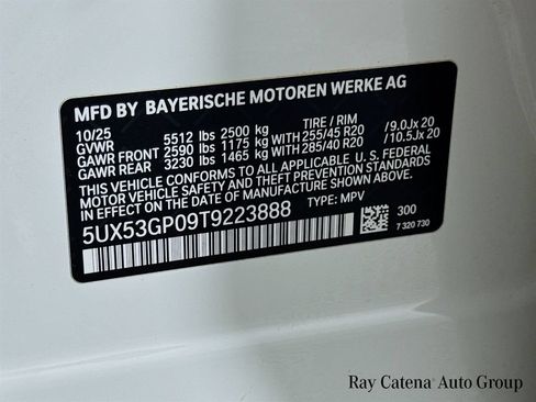 Used 2026 BMW X3 xDrive30i w/ Convenience Package AWD/4WD image 30