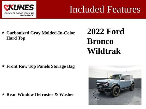 Used 2022 Ford Bronco Wildtrak AWD/4WD image 3