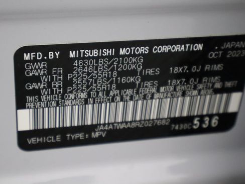 Used 2024 Mitsubishi Eclipse Cross SE AWD/4WD image 33