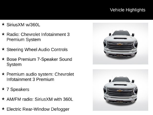 Used 2024 Chevrolet Silverado 3500 High Country w/ High Country Premium Package AWD/4WD image 7