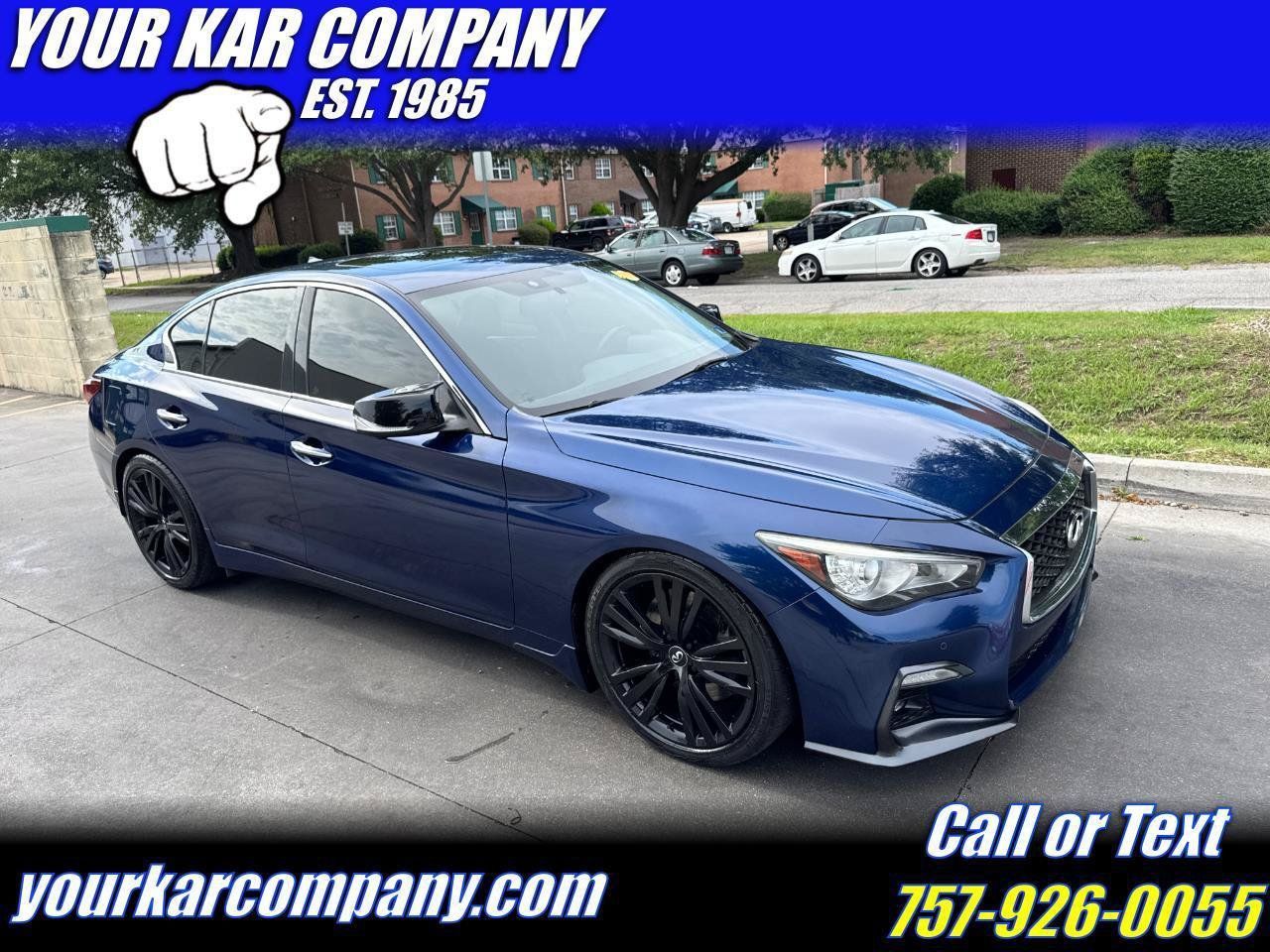 Used 2019 INFINITI Q50 Sport w/ Cargo Package (L96) RWD image 1