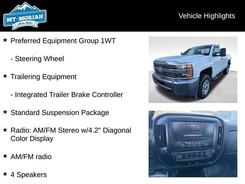 Used 2017 Chevrolet Silverado 2500 W/T image 4