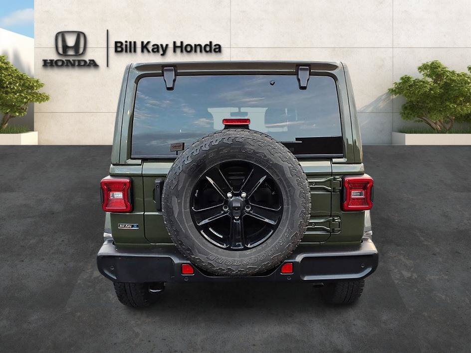 Used 2021 Jeep Wrangler Unlimited Sahara AWD/4WD image 4