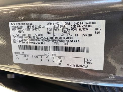 Used 2022 Ford F350 Lariat w/ Lariat Ultimate Package image 44