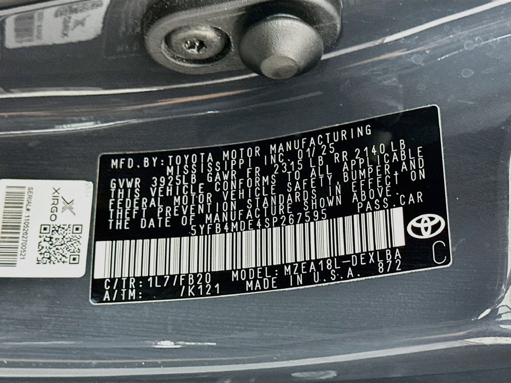 Certified 2025 Toyota Corolla LE FWD image 30